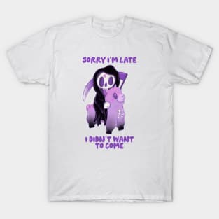 Sorry I’m late T-Shirt